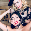 Madonna et sa fille Lourdes à New York, le 31 décembre 2017.