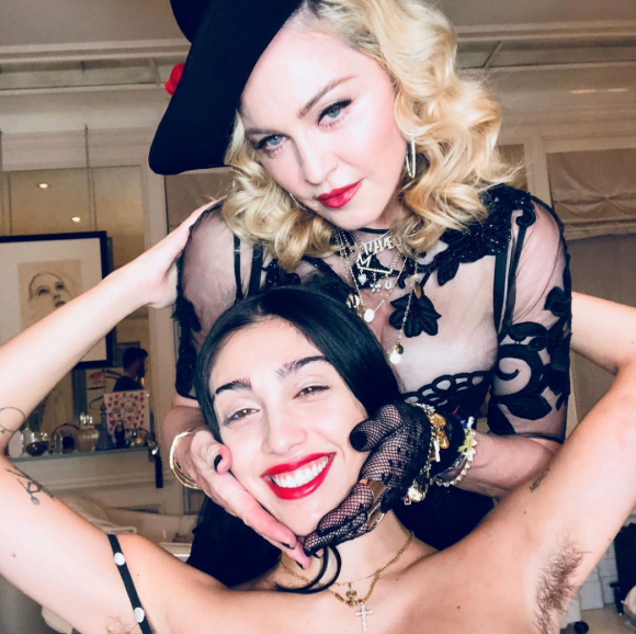 Madonna et sa fille Lourdes à New York, le 31 décembre 2017.