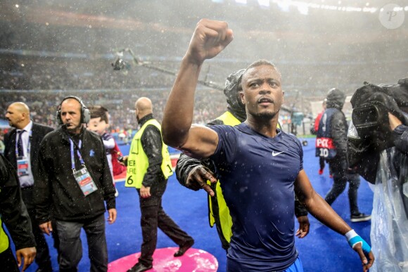 Patrice Evra - Match de quart de finale de l'UEFA Euro 2016 France-Islande au Stade de France à Saint-Denis le 3 juillet 2016. © Cyril Moreau / Bestimage