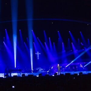 Exclusif - Michel Sardou en concert à la Seine Musicale le 26 décembre 2017 à Boulogne-Billancourt. L'artiste y chantera jusqu'au 7 janvier 2018 avant de partir en tournée dans toute la France et de clore l'aventure par deux ultimes concerts à la Seine Musicale les 23 et 24 mars. © Pierre Perusseau / Bestimage 