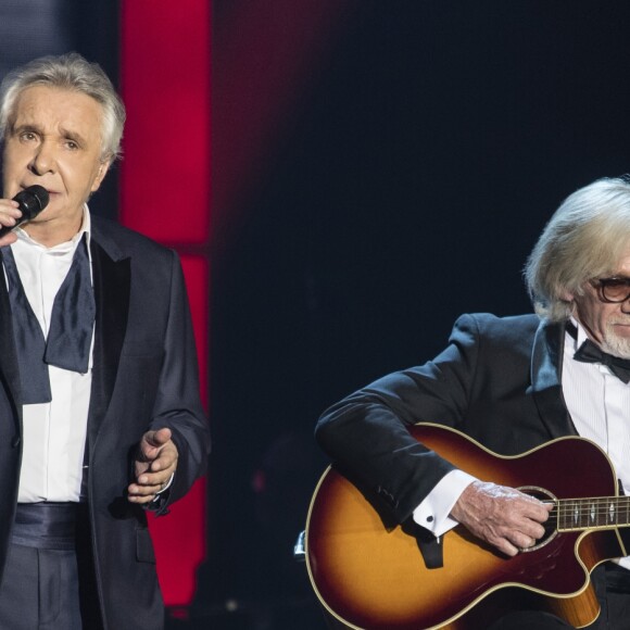 Exclusif - Michel Sardou en concert à la Seine Musicale le 26 décembre 2017 à Boulogne-Billancourt. L'artiste y chantera jusqu'au 7 janvier 2018 avant de partir en tournée dans toute la France et de clore l'aventure par deux ultimes concerts à la Seine Musicale les 23 et 24 mars. © Pierre Perusseau / Bestimage 