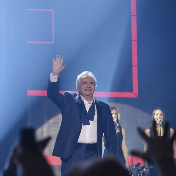 Exclusif - Michel Sardou en concert à la Seine Musicale le 26 décembre 2017 à Boulogne-Billancourt. L'artiste y chantera jusqu'au 7 janvier 2018 avant de partir en tournée dans toute la France et de clore l'aventure par deux ultimes concerts à la Seine Musicale les 23 et 24 mars. © Pierre Perusseau / Bestimage 