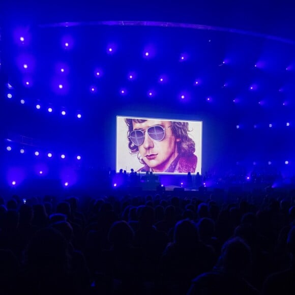 Exclusif - Michel Sardou en concert à la Seine Musicale le 26 décembre 2017 à Boulogne-Billancourt. L'artiste y chantera jusqu'au 7 janvier 2018 avant de partir en tournée dans toute la France et de clore l'aventure par deux ultimes concerts à la Seine Musicale les 23 et 24 mars. © Pierre Perusseau / Bestimage 