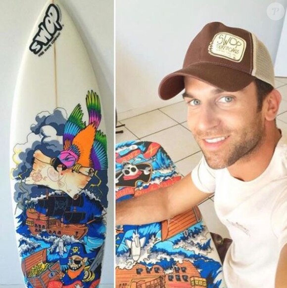 Christophe, le compagnon de Marine Lorphelin - Instagram, 2017