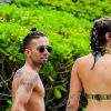 Exclusif - Paris Jackson et Omer Bhatti en vacances à Hawaï, le 25 décembre 2017.