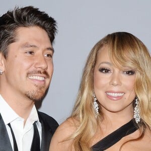 Mariah Carey et son petit ami Bryan Tanaka à l'after-party des Golden Globes organisée par les studios Warner Bros et le magazine InStyle à Los Angeles le 8 janvier 2018