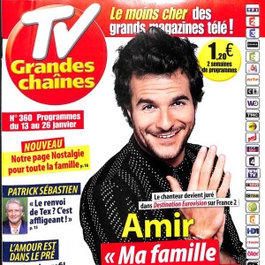 TV Grandes Chaînes, en kiosques le 8 janvier 2018.