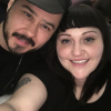 Beth Ditto et son amoureux Teddy Kwo, janvier 2018.