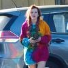 Exclusif - Bella Thorne, sans maquillage, est allée déjeuner au restaurant Sweet Butter Kitchen avec des amis à Los Angeles, le 27 septembre 2017 © CPA/Bestimage