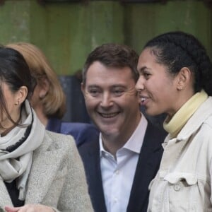 Le prince Harry et Meghan Markle arrivent à la station de radio Reprezent dans le quartier de Brixton à Londres le 9 janvier 2018.