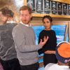 Le prince Harry et sa fiancée Meghan Markle en visite à la station de radio Reprezent à Londres le 9 janvier 2018.