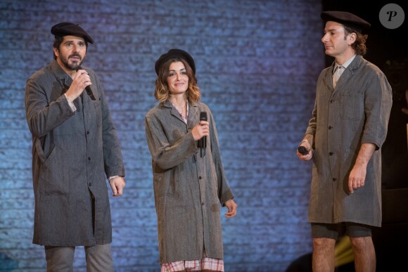 Exclusif - Patrick Fiori, Jenifer Bartoli, Michaël Youn - Enregistrement de l'émission "Les Enfoirés Kids" au Zénith d'Aix, qui sera diffusée le 1er décembre sur TF1. Le 19 novembre 2017 © Cyril Moreau / Bestimage