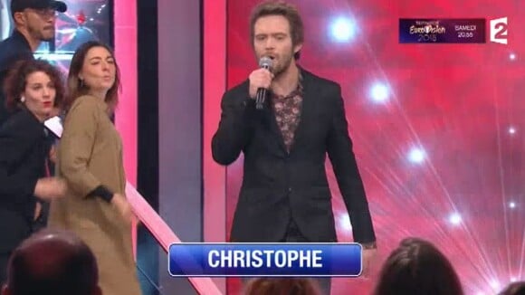 Christophe (N'oubliez pas les paroles) déjà vu dans une émission !