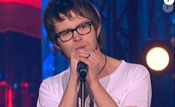 Christophe dans "Nouvelle Star", 2008