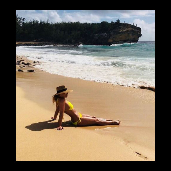 Britney Spears en vacances à Hawaï. Janvier 2018
