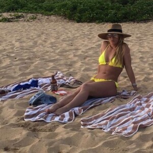 Britney Spears en vacances à Hawaï. Janvier 2018