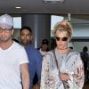 Britney Spears arrive à l'aéroport international Narita de Tokyo, le 31 mai 2017.