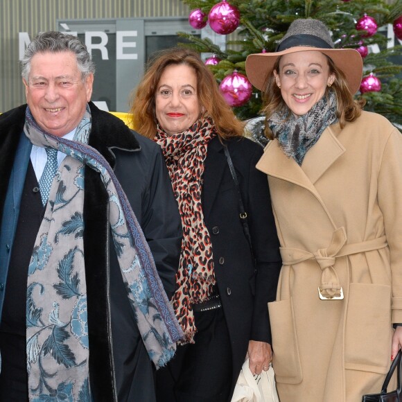 Claude Griscelli, Anne Barrère et Danuta Pieter - Lancement de l'opération Pièces Jaunes 2017 À l'Hôpital Necker-Enfants malades AP-HP à Paris le 4 janvier 2017. © Guirec Coadic / Bestimage