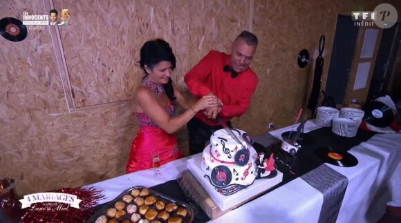 Les candidates surprises par Nadine et son mari dans "4 mariages pour 1 lune de miel" (TF1) jeudi 11 janvier 2017.