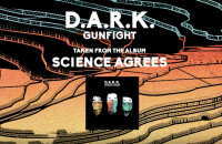 Gunfight, extrait de l'album Science Agrees (2016) de D.A.R.K, groupe formé par Andy Rourke de The Smiths, Olé Koretsky et Dolores O'Riordan, compagne d'Olé.