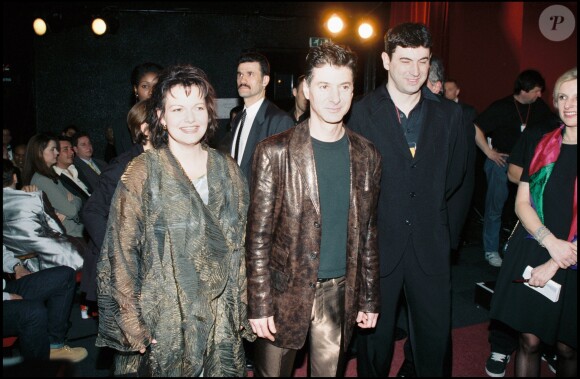 Maurane et Etienne Daho lors des 13e Victoires de la musique le 20 février 1998.