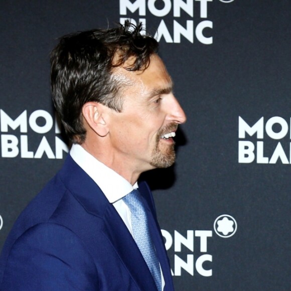 Kenton Cool, Charlotte Casiraghi et Nicolas Baretzki - Soirée consacrée aux exploits de grands alpinistes et à la nouvelle collection Montblanc 1858 lors du Salon International de la Haute Horlogerie à Genève, le 15 janvier 2018.