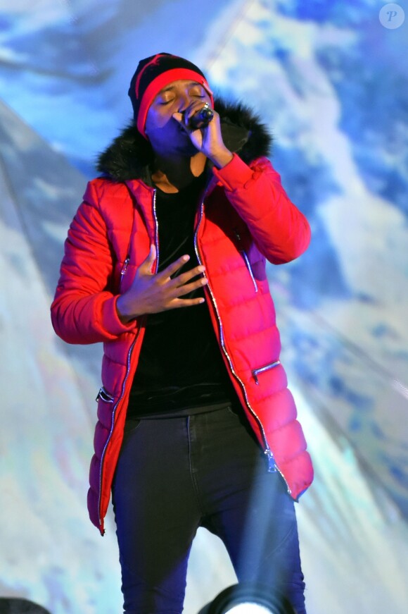 Soprano en concert au Stade Vélodrome dans le cadre de sa tournée "Everest Tour". Marseille, le 7 octobre 2017. © Bruno Bebert/Bestimage