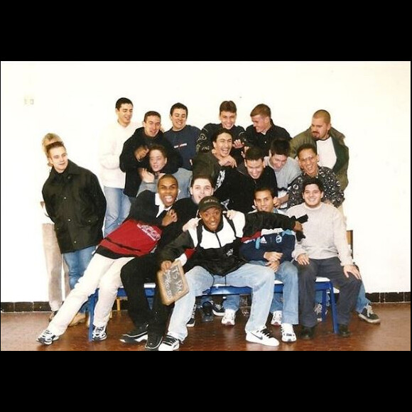 Soprano publie une photo de lui à l'époque du lycée sur Instagram le 18 janvier 2018.