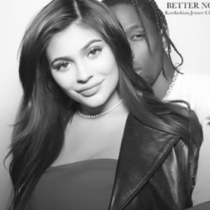 Kylie Jenner et Travis Scott à la fête de Noël des Kardashian le 25 décembre 2017