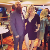 L'actrice anglaise handicapée Melissa Johns et son boyfriend Matt lors des National Lottery Awards de la BBC en septembre 2017, photo Instagram.