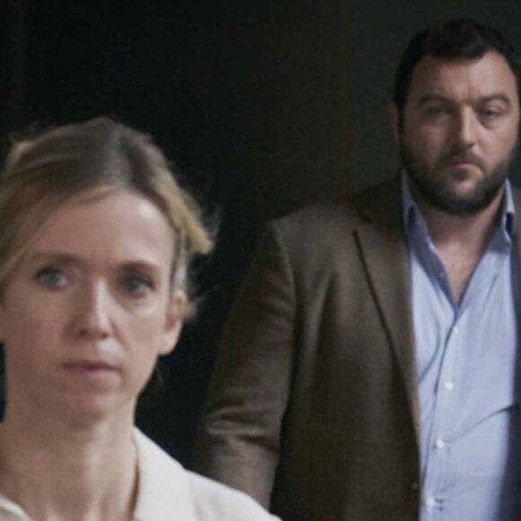 Léa Drucker et Denis Ménochet dans "Jusqu'à la garde" de Xavier Legrand, en salles le 7 février 2018.