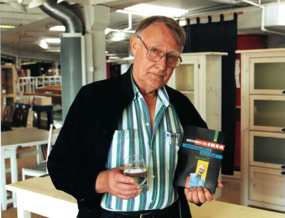 Le fondateur d'Ikea, le milliardaire suédois Ingvar Kamprad