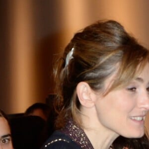 Julie Gayet et François Hollande - Première du film "The Ride" au MK2 Bibliothèque à Paris. Le 26 janvier 2018 © Coadic Guirec / Bestimage