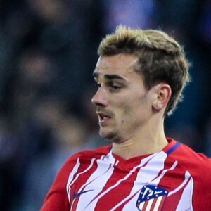 Antoine Griezmann lors du match "Real Club Deportivo - Atletico Madrid" à Barcelone, le 22 décembre 2017.
