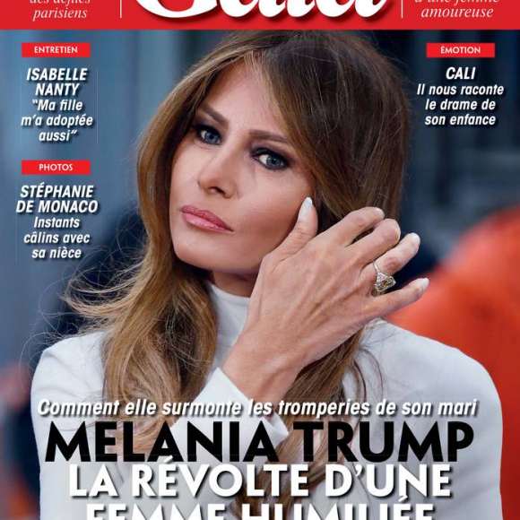 Couverture du magazine "Gala", numéro du 31 janvier 2018.