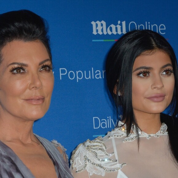 Kris et Kylie Jenner à la soirée "MailOnline" à Cannes le 24 juin 2015