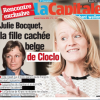 Une du journal belge "La Capitale", 2 février 2018. La fille cachée de Claude François, Julie Bocquet, s'exprime à l'aube des 40 ans de la mort du chanteur.