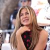 Jennifer Aniston sur le Walk of Fame à Hollywood, le 26 juillet 2017