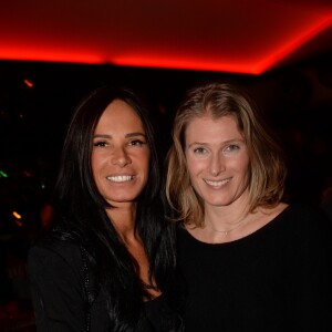 Exclusif - Nathalie Marquay et Laura Blanc - Soirée de l'Agence artistique GOA au restaurant La Gioia à Paris, France, le 5 février 2018. © Rachid Bellak/Bestimage