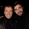 Exclusif - L'humoriste Maxime ( Maxime Van Laer) et Gian Marco Tavani - Soirée de l'Agence artistique GOA au restaurant La Gioia à Paris, France, le 5 février 2018. © Rachid Bellak/Bestimage