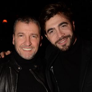 Exclusif - L'humoriste Maxime ( Maxime Van Laer) et Gian Marco Tavani - Soirée de l'Agence artistique GOA au restaurant La Gioia à Paris, France, le 5 février 2018. © Rachid Bellak/Bestimage