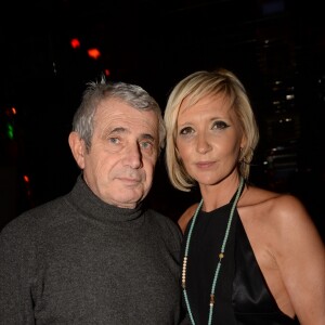 Exclusif - Michel Boujenah et Karine Gelain (agent artistique GOA) - Soirée de l'Agence artistique GOA au restaurant La Gioia à Paris, France, le 5 février 2018. © Rachid Bellak/Bestimage