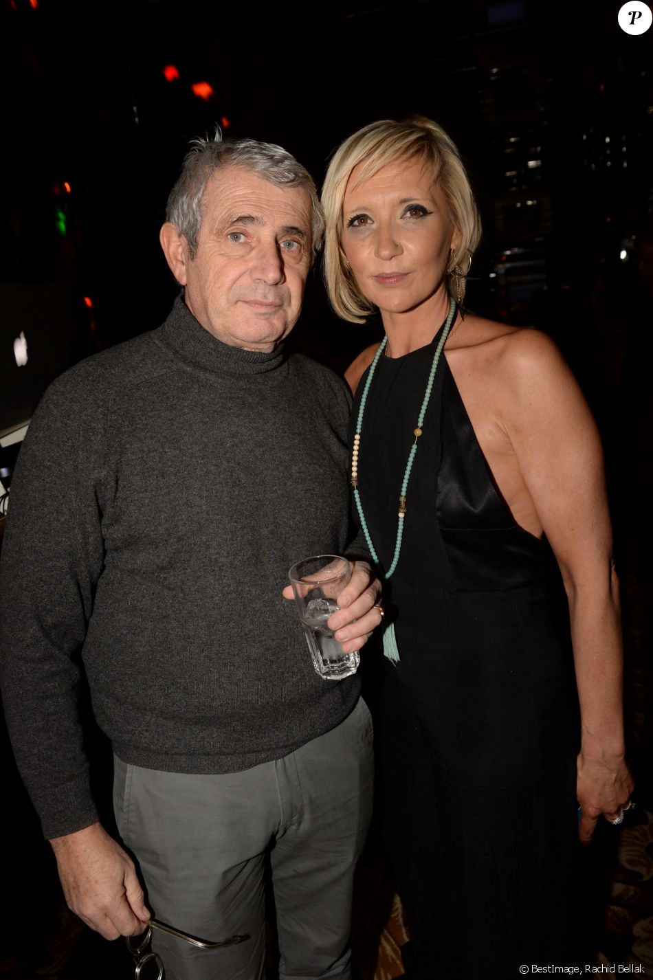 Michel Boujenah Et Sa Nouvelle Compagne Exclusif - Michel Boujenah et Karine Gelain (agent artistique GOA