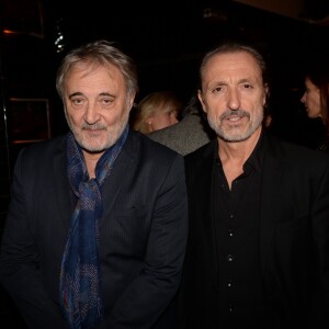 Exclusif - Jean-Louis Tribes et Franck Ros - Soirée de l'Agence artistique GOA au restaurant La Gioia à Paris, France, le 5 février 2018. © Rachid Bellak/Bestimage