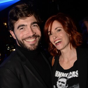 Exclusif - Gian Marco Tavani et Magali Semetys - Soirée de l'Agence artistique GOA au restaurant La Gioia à Paris, France, le 5 février 2018. © Rachid Bellak/Bestimage