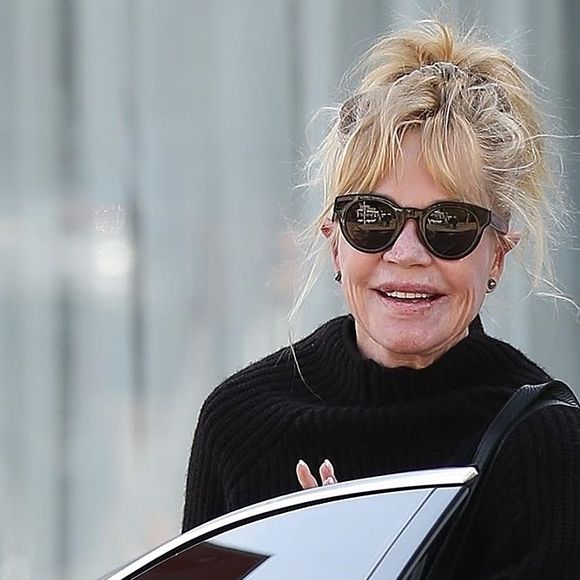 Melanie Griffith se promène à Los Angeles le 10 janvier 2018.