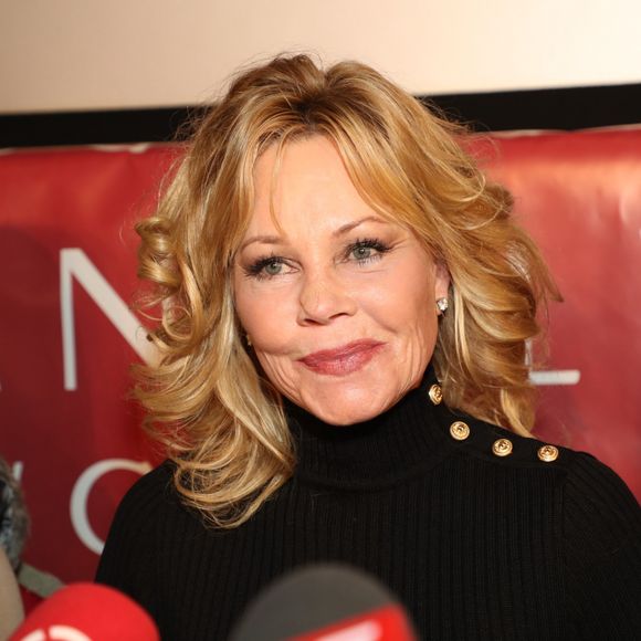 Melanie Griffith à la conférence de presse pour le prochain "Opera Ball" à Vienne, la saison 2018 de l'opéra d'Etat le 7 février 2018.
