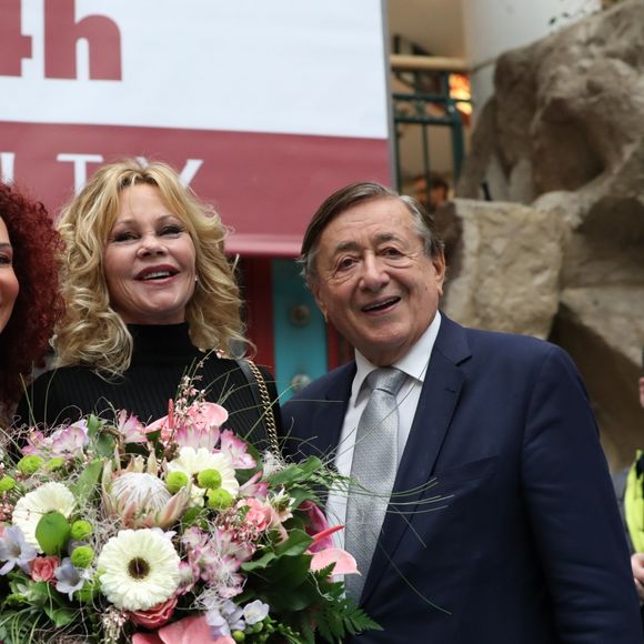 Melanie Griffith à la conférence de presse pour le prochain "Opera Ball" à Vienne, la saison 2018 de l'opéra d'Etat le 7 février 2018.