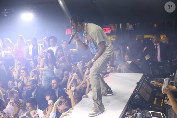 Travis Scott à Miami Beach, le 22 septembre 2017.