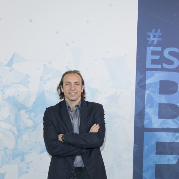 Philippe Candeloro - Présentation de l'équipe de France pour les Jeux Olympiques 2018 de Pyeongchang à la Salle Pleyel à Paris. Le 4 octobre 2017 © Pierre Pérusseau / Bestimage